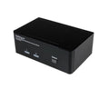 StarTech.com 2 Port Dual DisplayPort USB KVM Switch with Audio & USB 2.0 Hub - TAA