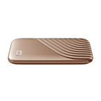 Western Digital My Passport SSD 2 TB USB Type-C 3.2 Gen 2 (3.1 Gen 2) Gold