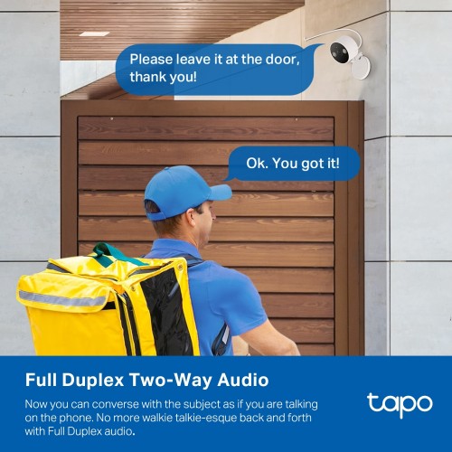 TP-Link Tapo Indoor/Outdoor Home Security Wi-Fi Camera