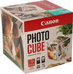 Canon 3713C012/PG-560+CL-561 Printhead cartridge multi pack black + color Cube white blue +PP201 40 sheet 13x13cm 7,5ml + 8,3ml Pack=2 for Canon Pixma TS 5350