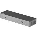 StarTech.com USB C Docking Station for Macbook Pro/Air-M1/M2/M3/M4, Thunderbolt Compatible, HDMI/DisplayPort, Dual 4K 60Hz/Single 8K, USB Type-C Laptop Dock, 96W Power Delivery, USB 10Gbps