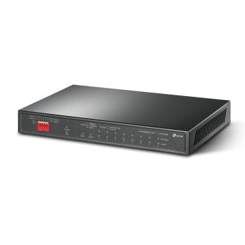 TP-Link TL-SG1210MP network switch Unmanaged Gigabit Ethernet (10/100/1000) Power over Ethernet (PoE) Black