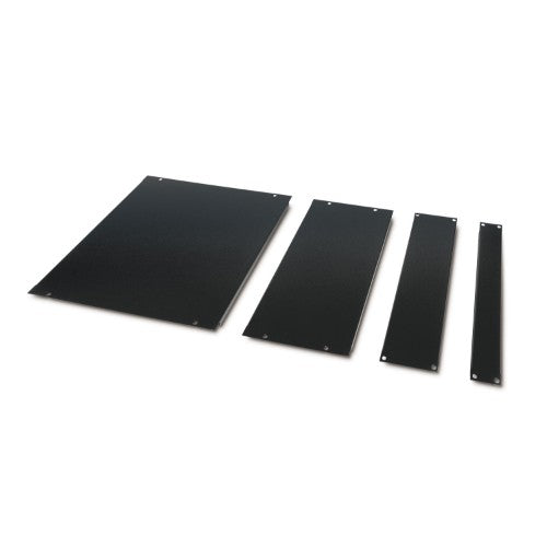 APC Airflow Management Blanking Panel Kit (1U, 2U, 4U, 8U) Black