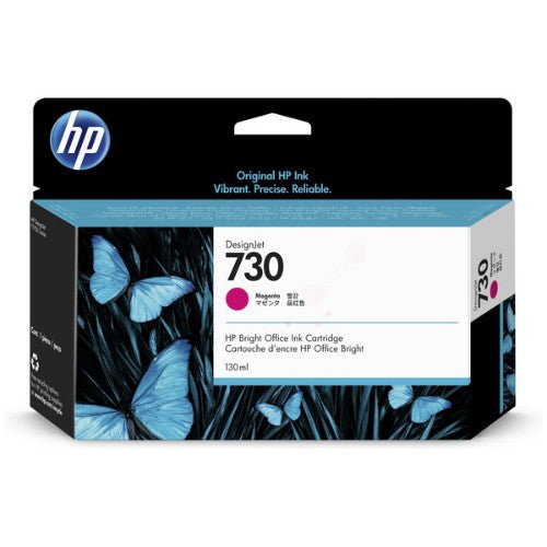 HP P2V63A/730 Ink cartridge magenta 130ml for HP DesignJet T 1600/1700/940