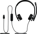 Logitech H570e Headset Wired Head-band Office/Call center USB Type-A Black