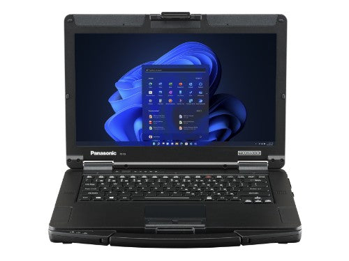 Panasonic Toughbook FZ-55JZ042BE laptop Intel® Core™ i5 i5-1345U 35.6 cm (14") Touchscreen Full HD 32 GB DDR4-SDRAM 512 GB SSD Wi-Fi 6E (802.11ax) Windows 11 Pro Black