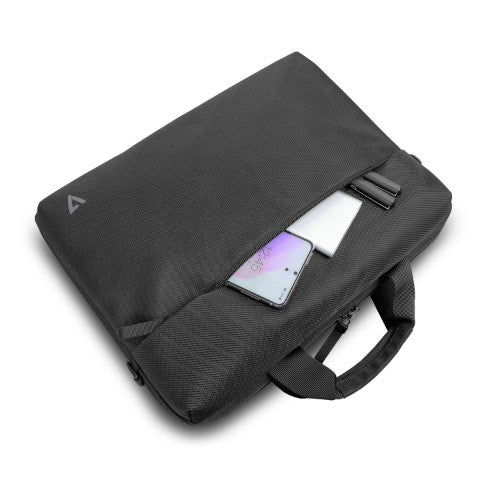 V7 CTP14-ECO2 laptop case 35.8 cm (14.1") Briefcase Black