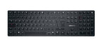 CHERRY KW X ULP keyboard Home/Office USB + RF Wireless + Bluetooth QWERTZ Swiss Black