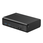 Belkin Connect Uni 14-in-1 Dual DisplayDock140W Docking Dock Black