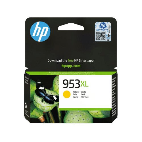 HP F6U18AE/953XL Ink cartridge yellow high-capacity, 1.45K pages 18ml for HP OfficeJet Pro 7700/8210/8710