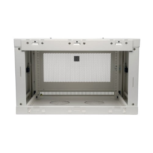 Tripp Lite SRW6UW SmartRack 6U Low-Profile Switch-Depth Wall-Mount Mini Rack Enclosure, White