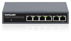 Intellinet PoE-Powered 6-Port Lite Smart Managed PoE+ Switch with 4 GbE Ports / 2 GbE Uplinks and PoE Passthrough (with UK power cord)