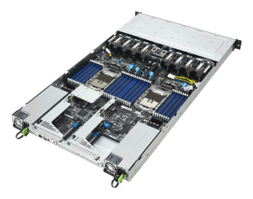 ASUS RS700-E12-RS12U Rack (1U) Black, Steel
