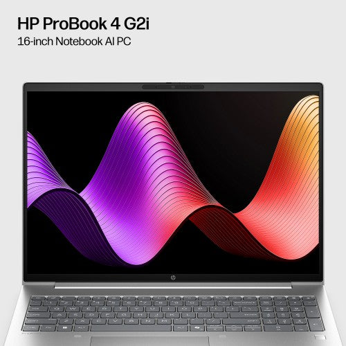 HP ProBook 4 G2i 16 AI PC Intel Core 5 320 Laptop 40.6 cm (16") WUXGA 16 GB DDR5-SDRAM 512 GB SSD Wi-Fi 6E (802.11ax) Windows 11 Pro Silver
