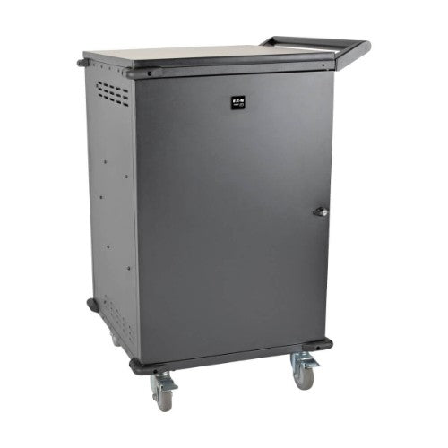 Eaton CSCXB36AC Multi-Device Charging Cart, 36 AC Outlets, Chromebooks and Laptops, 230V, BS 1363, Black