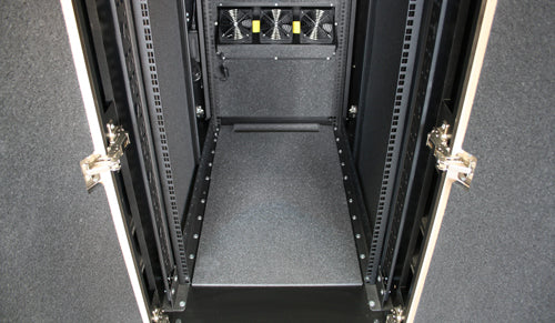 APC Netshelter CX 18U Freestanding rack Oak
