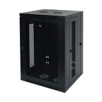 Tripp Lite SRW18US SmartRack 18U Low-Profile Switch-Depth Wall-Mount Rack Enclosure Cabinet, Hinged Back