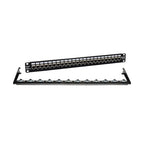 Tripp Lite N254-024-SH 24-Port 1U Rack-Mount STP Shielded Cat6 /Cat5 Feedthrough Patch Panel, RJ45 Ethernet, TAA