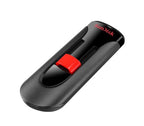 SanDisk Cruzer Glide, 32GB USB flash drive USB Type-A 2.0 Black, Red