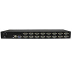 StarTech.com 16 Port 1U Rackmount USB KVM Switch with OSD