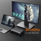 j5create JTD568 Thunderbolt™ 4 Quad Display Docking Station-EU, Black