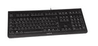 CHERRY KC 1000 keyboard Office USB QWERTY Spanish Black