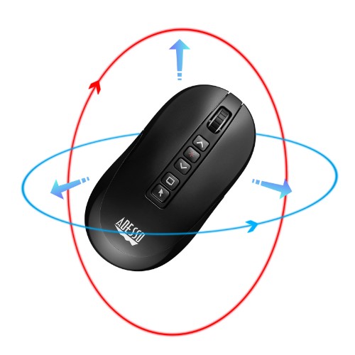 Adesso iMouse P40 wireless presenter RF Black