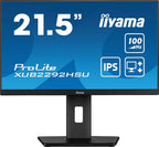 iiyama ProLite 21.5” IPS technology panel with height adjustable stand and 100Hz refresh rate