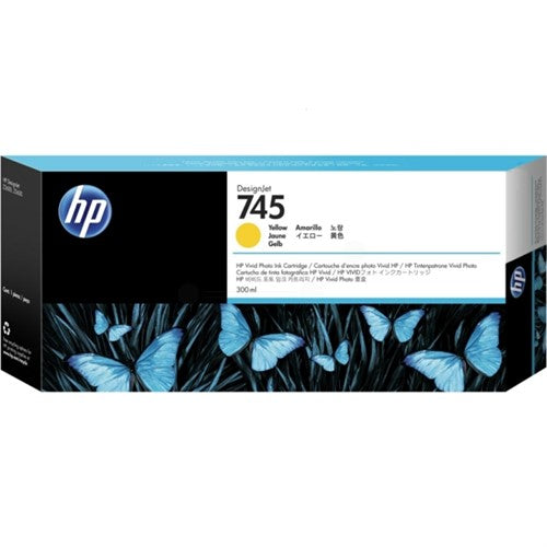 HP F9K02A/745 Ink cartridge yellow 300ml for HP DesignJet Z 2600
