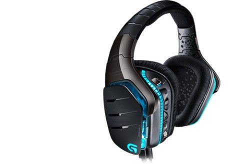 Logitech G 981-000605 headphones/headset Wired Head-band Gaming Black