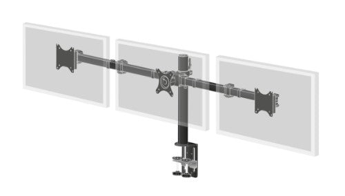 iiyama Desk Mount 68.6 cm (27") Black