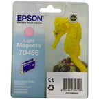 Epson C13T04864010/T0486 Ink cartridge light magenta, 400 pages/5% 13ml for Epson Stylus Photo R 300
