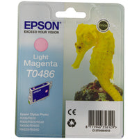 Epson C13T04864010/T0486 Ink cartridge light magenta, 400 pages/5% 13ml for Epson Stylus Photo R 300