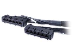 APC 19ft Cat6 UTP, 6x RJ-45 - 6x RJ-45 networking cable Black 5.79 m U/UTP (UTP)