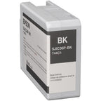 Epson C13T44C140/SJIC-36-P-K Ink cartridge black 80ml for Epson ColorWorks C 6000