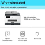 HP OfficeJet Pro 9130b Wireless All-in-One Color Printer, Two-sided printing; Copier, Scanner