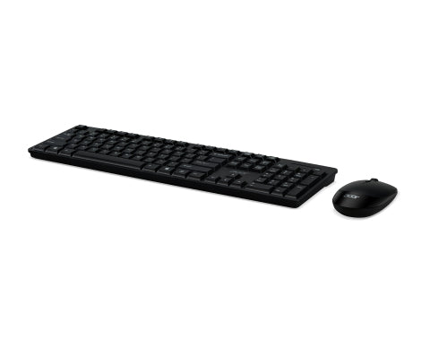 Acer Combo 100, Wireless Keyboard and Mouse, Keyboard: UK Layout, 11 hot-keys, Mouse: 1600 DPI, 3 buttons, Black