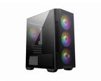 MSI MAG Forge M100R Micro Tower Black, Transparent
