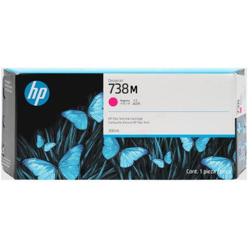 HP 676N0A/738M Ink cartridge magenta 300ml for HP DesignJet XT 950