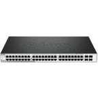D-Link 52-Port Gigabit Smart Managed Switch including 4 x 100/1000Mbps Combo Ports