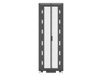 Vertiv VR3157SP rack cabinet 48U Freestanding rack Black, Transparent