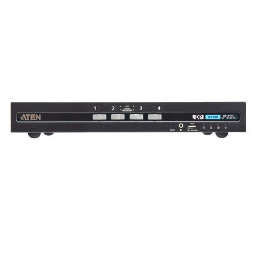 ATEN 4-Port USB DisplayPort Secure KVM Switch with CAC (PSD PP v4.0 Compliant)