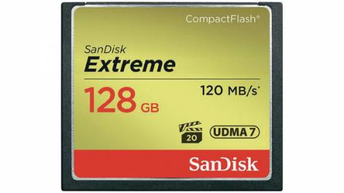 SanDisk CF Extreme 128GB CompactFlash