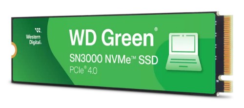 Western Digital Green SN3000 1 TB M.2 PCI Express 4.0 NVMe QLC 3D NAND