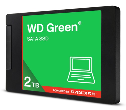 Western Digital Green WD ™ SATA SSD 2,5"/7 mm POWERED BY SANDISK 2 TB