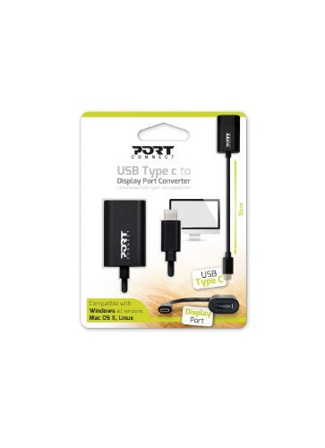 Port Designs 900127 USB graphics adapter 3840 x 2160 pixels Black