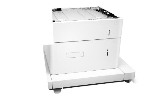 HP LaserJet 1x550-sheet and 2000-sheet HCI Feeder and Stand