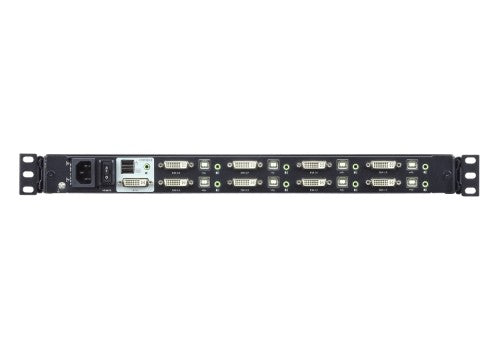 ATEN 8-Port 17.3" DVI Full HD LCD KVM Switch (USB)
