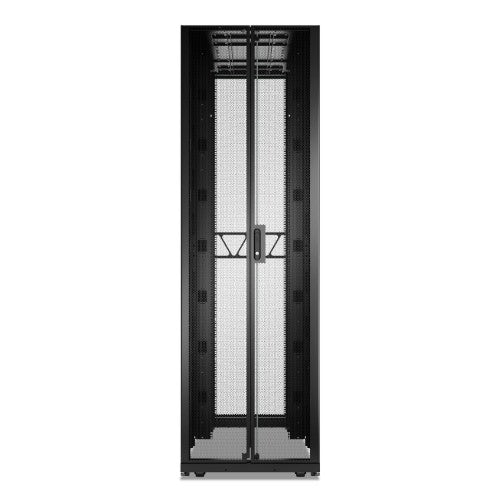 APC NetShelter SX Advanced Rack, High Strength, 52U, 2436H x 750W x 1295D mm, with Shock Package, Black