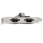 StarTech.com 24in Internal USB Motherboard Header to 2 Port Serial RS232 Adapter - TAA